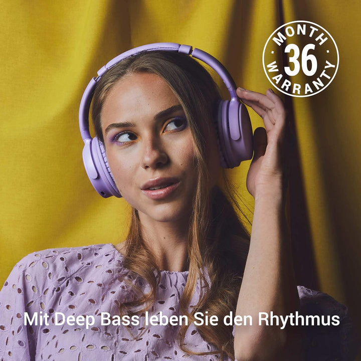 Energy Sistem Headphones Bluetooth Style 3 Lavender Kabellose Kopfhörer Falthelme (Bluetooth® 5.1, D
