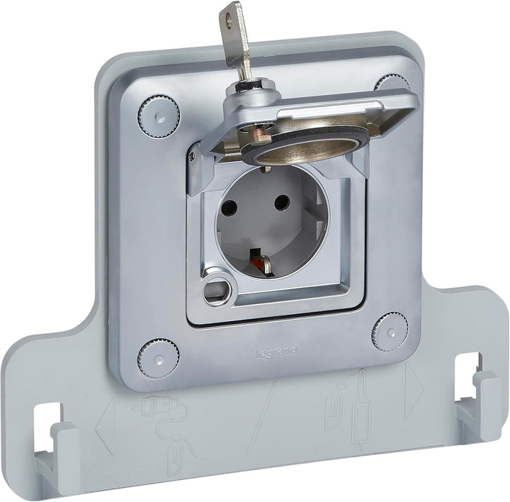 Legrand, Green Up Steckdose für Elektrofahrzeuge & Plug-in-Hybridfahrzeuge, Schnellladesystem f. E-A