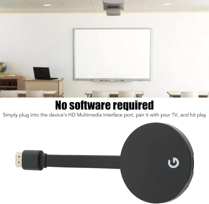 Wireless Display Adapter, 1080P Display Dongle Adapter TV Adapter Screen Mirroring 2.4G WiFi Display