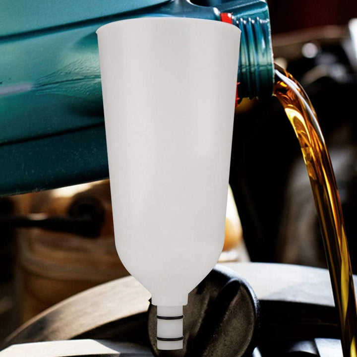 DEWIN Auto Motoröl Öleinfülltrichter Werkzeugsatz,Plus Swivel Offset Verlängerungsrohr Öltrichter vw