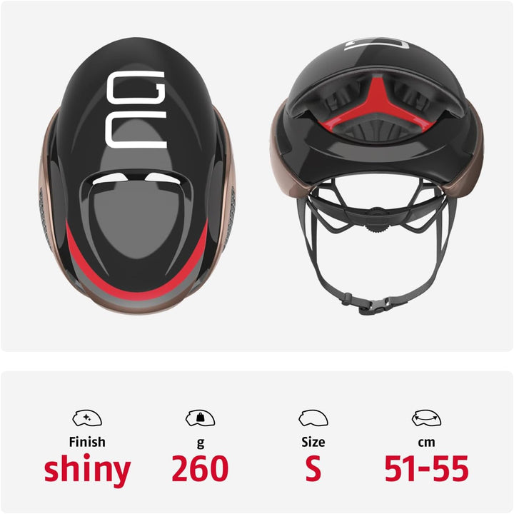 ABUS Rennradhelm GameChanger - Aerodynamischer Fahrradhelm mit optimalen Ventilationseigenschaften f