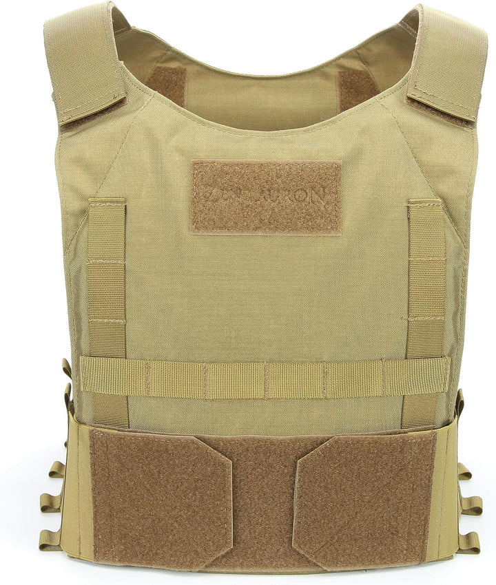Zentauron Plattenträger Vulcan Minimal Low Profil Plate Carrier Hülle Militär Polizei Security Schut