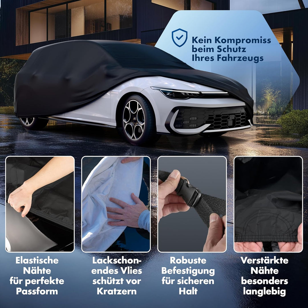 Walser Abdeckplane Auto All Weather, Abdeckplane wasserdicht, 100% wetterfeste Auto Abdeckplane, Aut