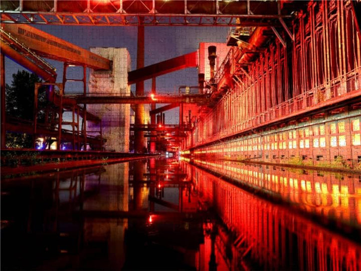 CALVENDO Puzzle Kokerei Zollverein Essen 1000 Teile Lege-Grösse 64 x 48 cm Foto-Puzzle Bild von Armi