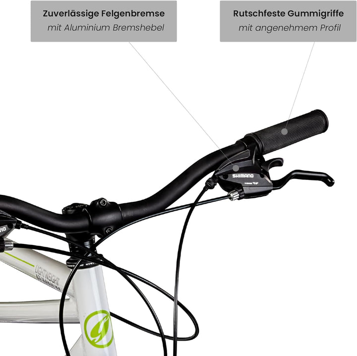 Galano Tandem Fahrrad 2 Personen Trekkingrad 21 Gang ab 150 cm Trekkingfahrrad Damen und Herren 28 Z
