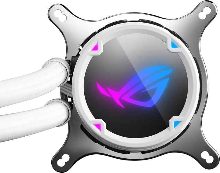 ASUS ROG Strix LC 240 RGB adressierbare RGB-Radiatorlüfter (3x 120 mm Lüfter, AIO Wasserkühlung, Aur