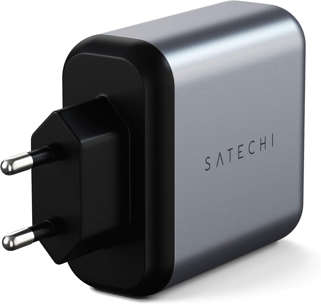 SATECHI 30W Dual Port Wandladegerät mit USB C PD & USB 3.0 Port – Kompatibel mit 2022 iPad Air M1, 2