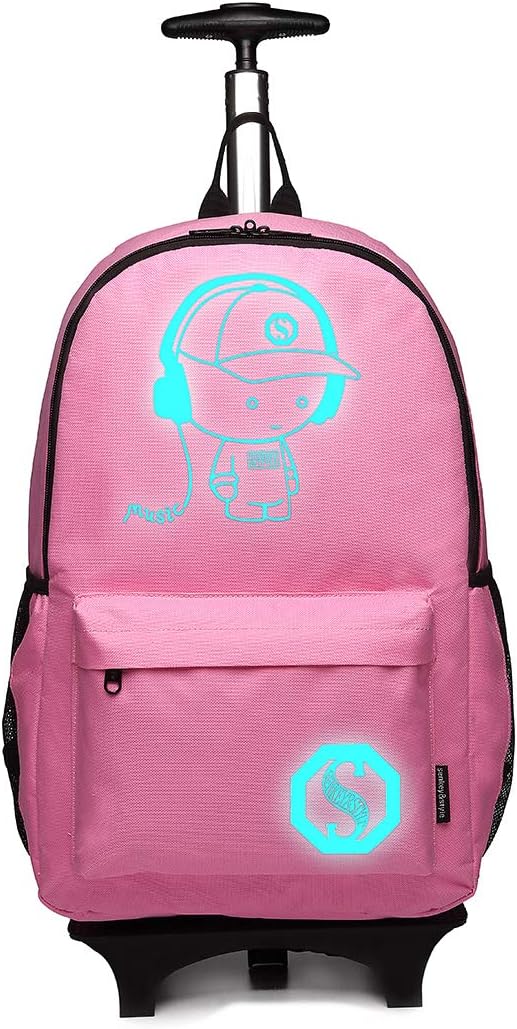 KONO Kinderrucksack Rucksack Backpack Schulrucksack Gepäck Koffer Kabine Rädern Trolley Reise Rädern