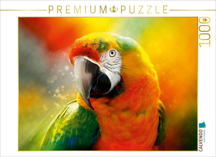 CALVENDO Puzzle Mein bunter Papagei 1000 Teile Lege-Grösse 64 x 48 cm Foto-Puzzle Bild von Peter Rod
