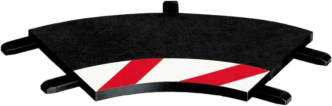 Carrera Exclusiv/Evolution Innenrandstreifen Kurve 1/60° 3 Stück, Endstücke 2 Stück