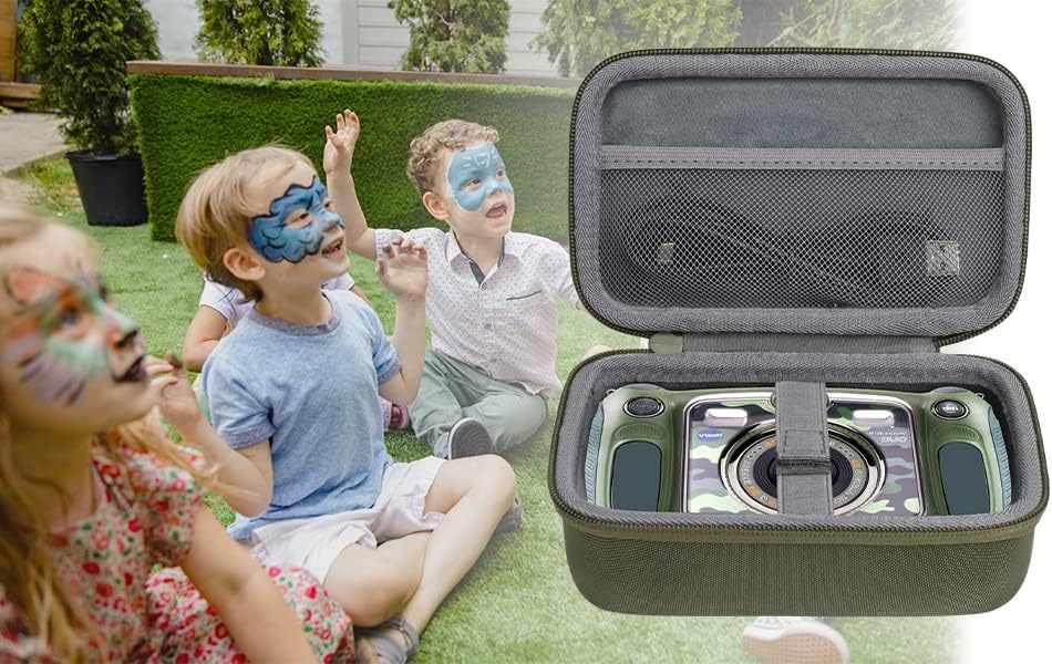 co2CREA Hart Reise Schutz Hülle Etui Tasche für VTech Kidizoom Duo/Duo DX/Duo Deluxe/Twist/Pix/Pix P