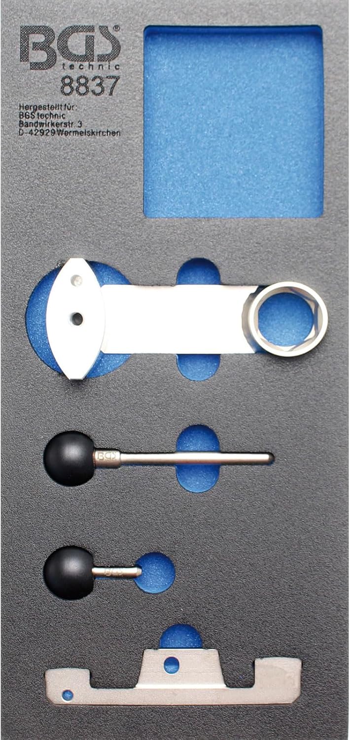 BGS 8837 | Werkstattwageneinlage 1/3: Motor-Einstellwerkzeug-Satz | für Porsche 911 (996, 997)