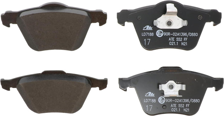 ATE 13.0470-7188.2 Bremsbelagsatz, Scheibenbremse
