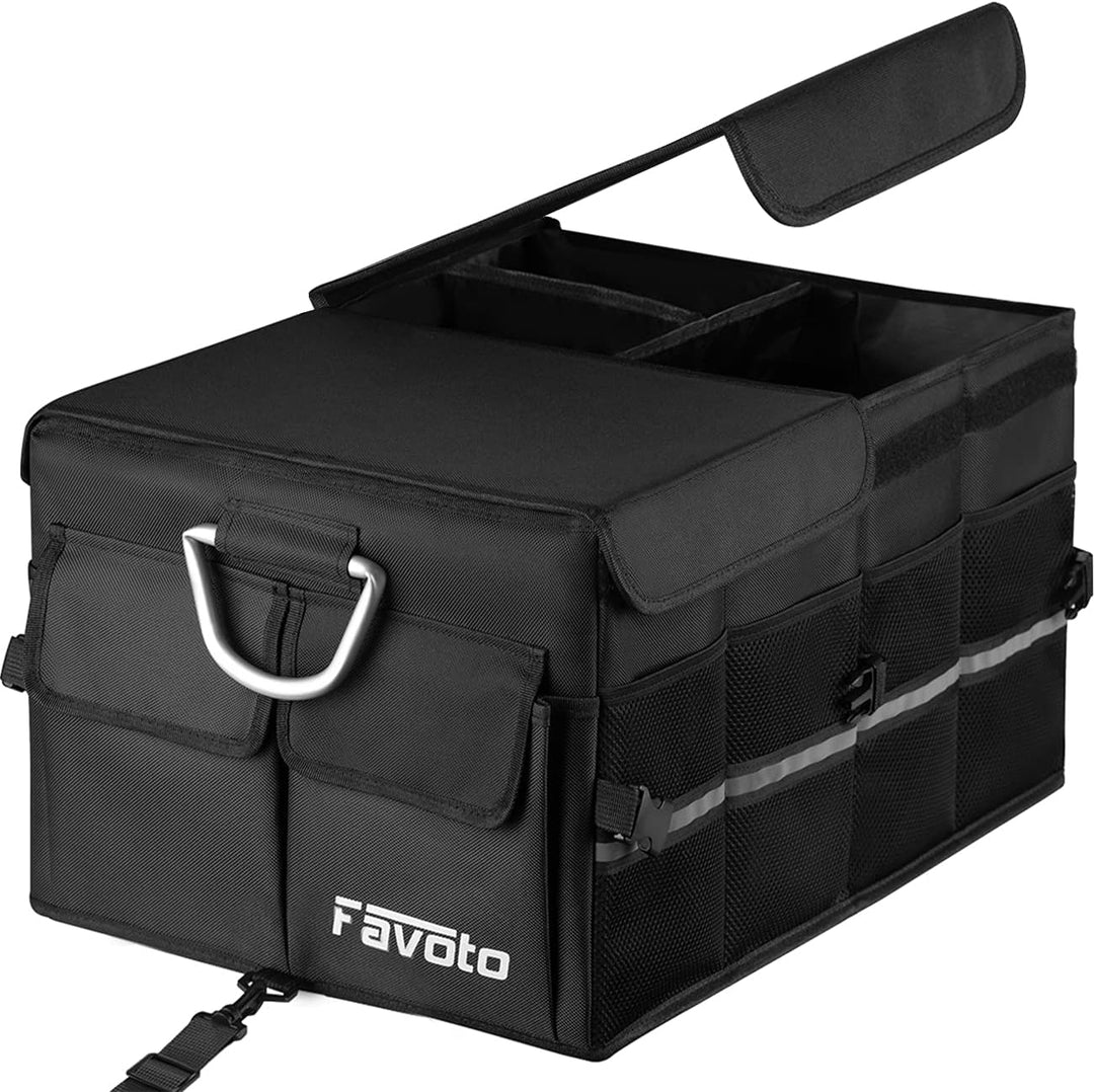 Favoto Auto Kofferraumbox Klappbox Kofferraum Organizer Kofferraumtasche Wasserfest Robust Oxford-Ma