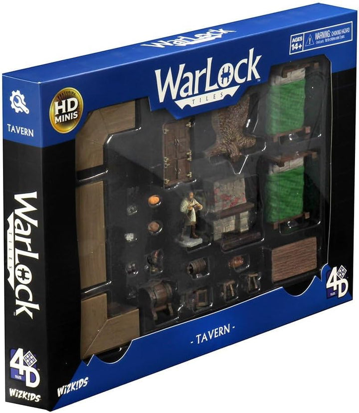 WizKids LLC, Warlock Tiles: Accessory-Tavern, Accessory, Ages 14+ WarLock Fliesen: Zubehör - Taverne