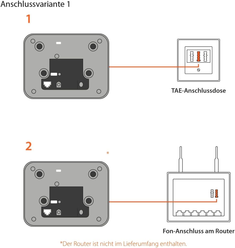 Gigaset Box 200A - DECT-Basis-Station mit Anrufbeantworter für Ihr eigenes Kommunikationssystem mit