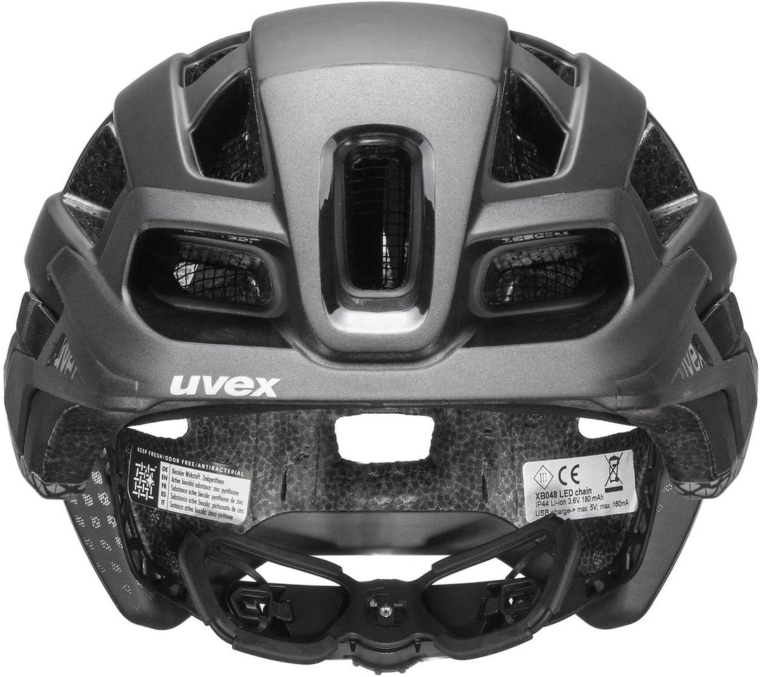 Uvex Finale Light 2.0 MTB Fahrrad Helm matt schwarz/grau 2024 56-61 cm, 56-61 cm