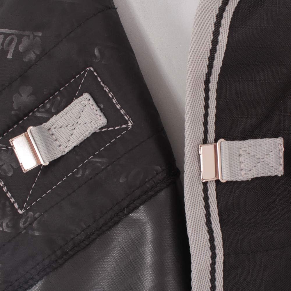 Bucas Anniversary Turnout Light SD 0g - Black/Silver, Groesse:145