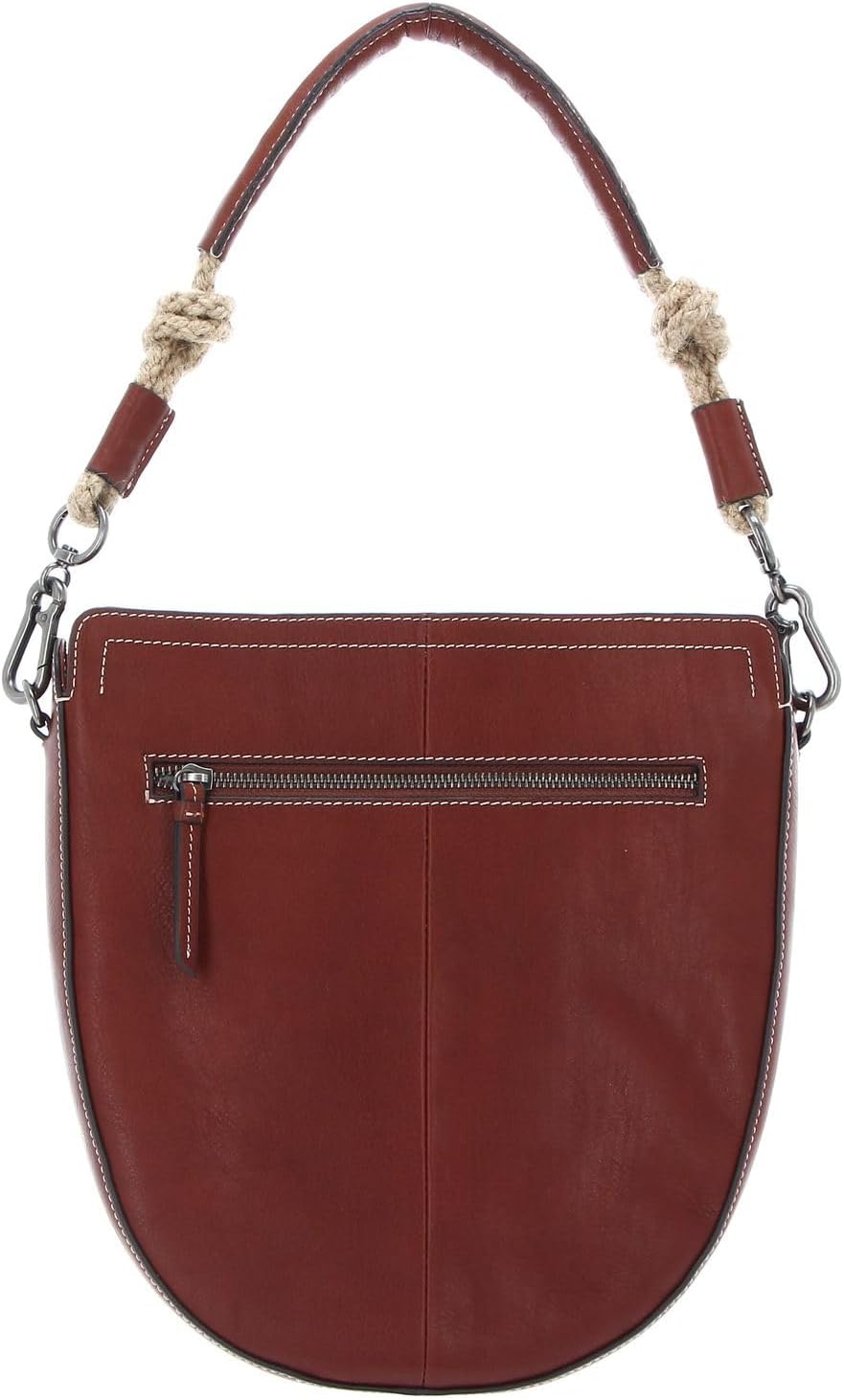 FREDsBRUDER Veg Tan Collection Sailor Shoulder Bag Dark Cognac