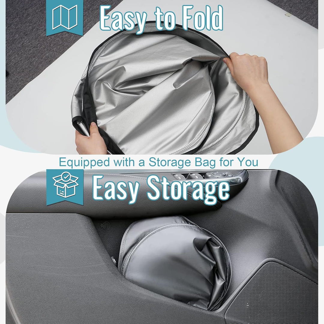 CDEFG Kompatibel mit Kia Ceed Proceed XCeed SW GT 2018-2023 2024 Sonnenschutz Abdeckungen Frontschei