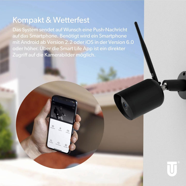 UNITEC WIFI Überwachungskamera Outdoor