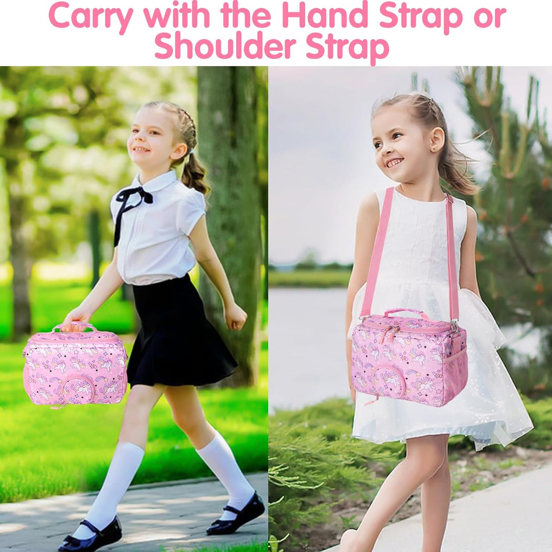 Tragetasche für Toniebox Starter Set, für Tonie-Figuren, Kopfhörer, Ladestation und Zubehör, Aufbewa