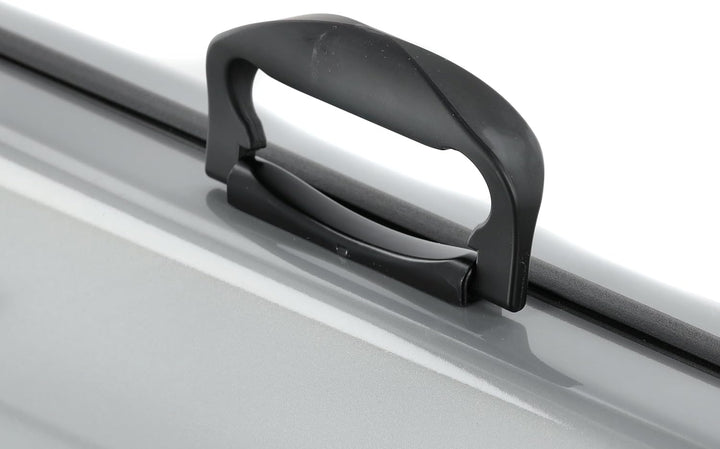 GEWA Violinkoffer AIR 2.1 silber metallic hochglanz, mit zusätzlichem Seitengriff, Made in Germany s