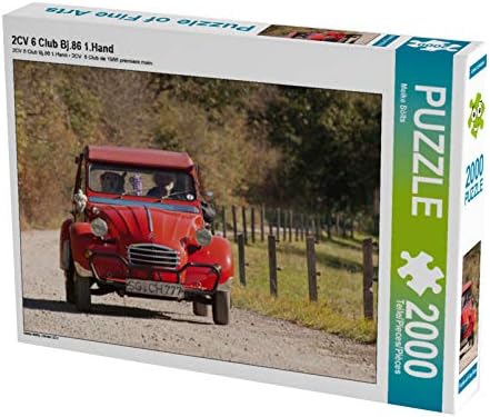 CALVENDO Puzzle 2CV 6 Club Bj.86 1.Hand - 2000 Teile Foto-Puzzle für glückliche Stunden, 2000 Teile