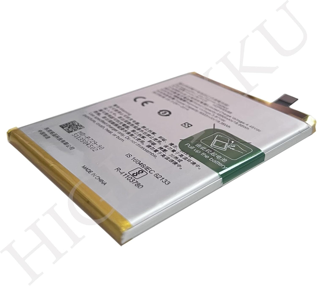 HIGHAKKU Ersatzakku Batterie BLP729 kompatibel mit Realme C3 & Realme C21Y & Realme C21& Realme 5 wi