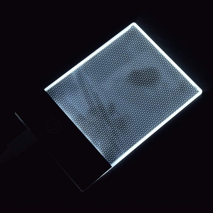 Cikonielf Handzeichnung LED Handzeichnung LED-Platine Tragbares Positionierungsloch USB Flip Book Ki