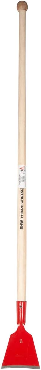 SHW-FIRE Profi-Rindenschäler in Bayerischer Form mit 140mm Breite und 120mm Holzstiel Bayerische For
