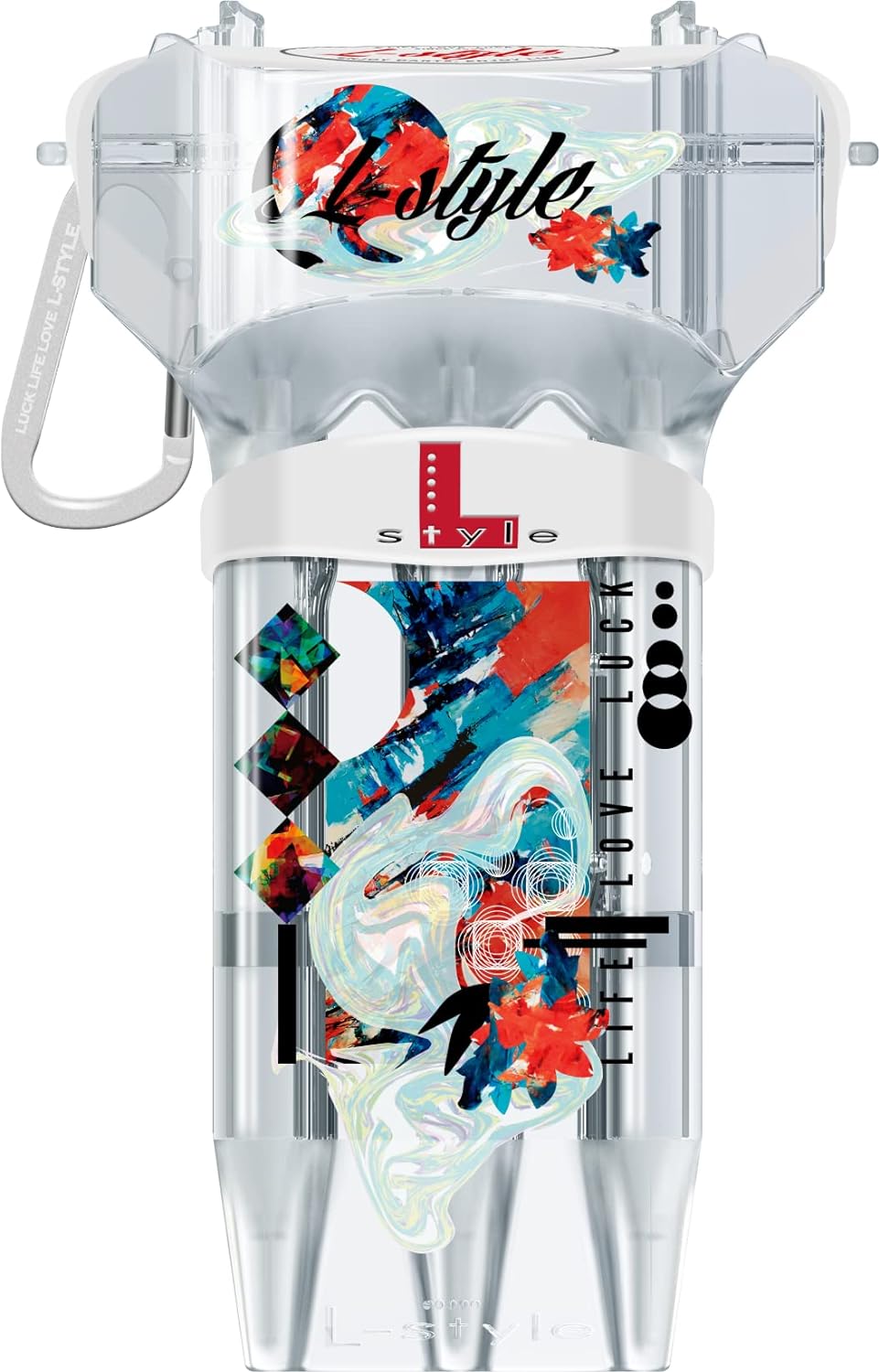 L-Style Dart Case Krystal One von Thor-Sports in diversen Farben/Darts Wallet/Hardcase (Krystal One