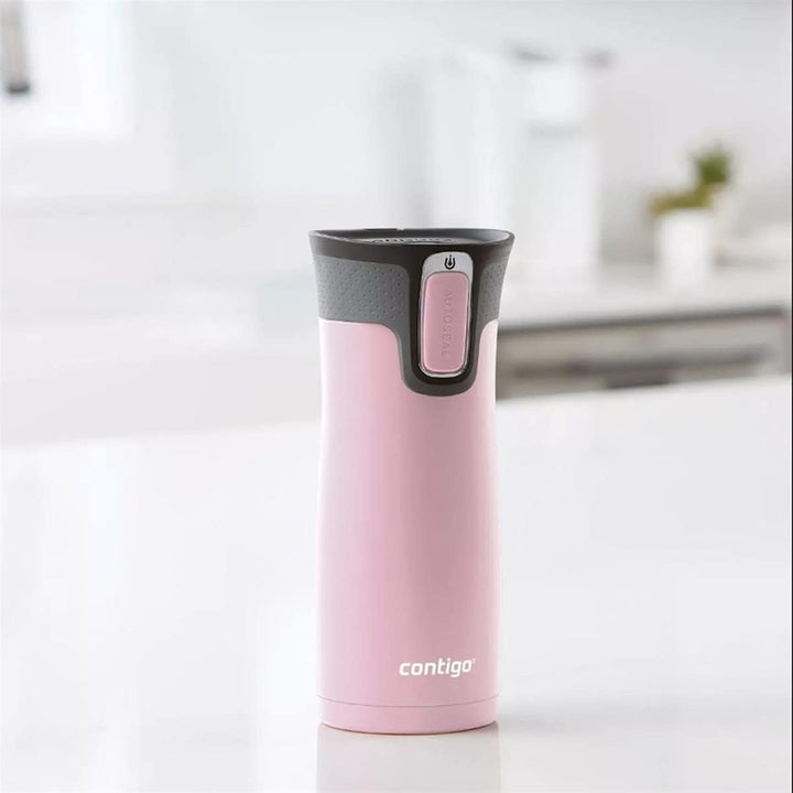 Contigo West Loop Autoseal Thermobecher, Edelstahl Isolierbecher, Kaffeebecher To Go, BPA frei, ausl