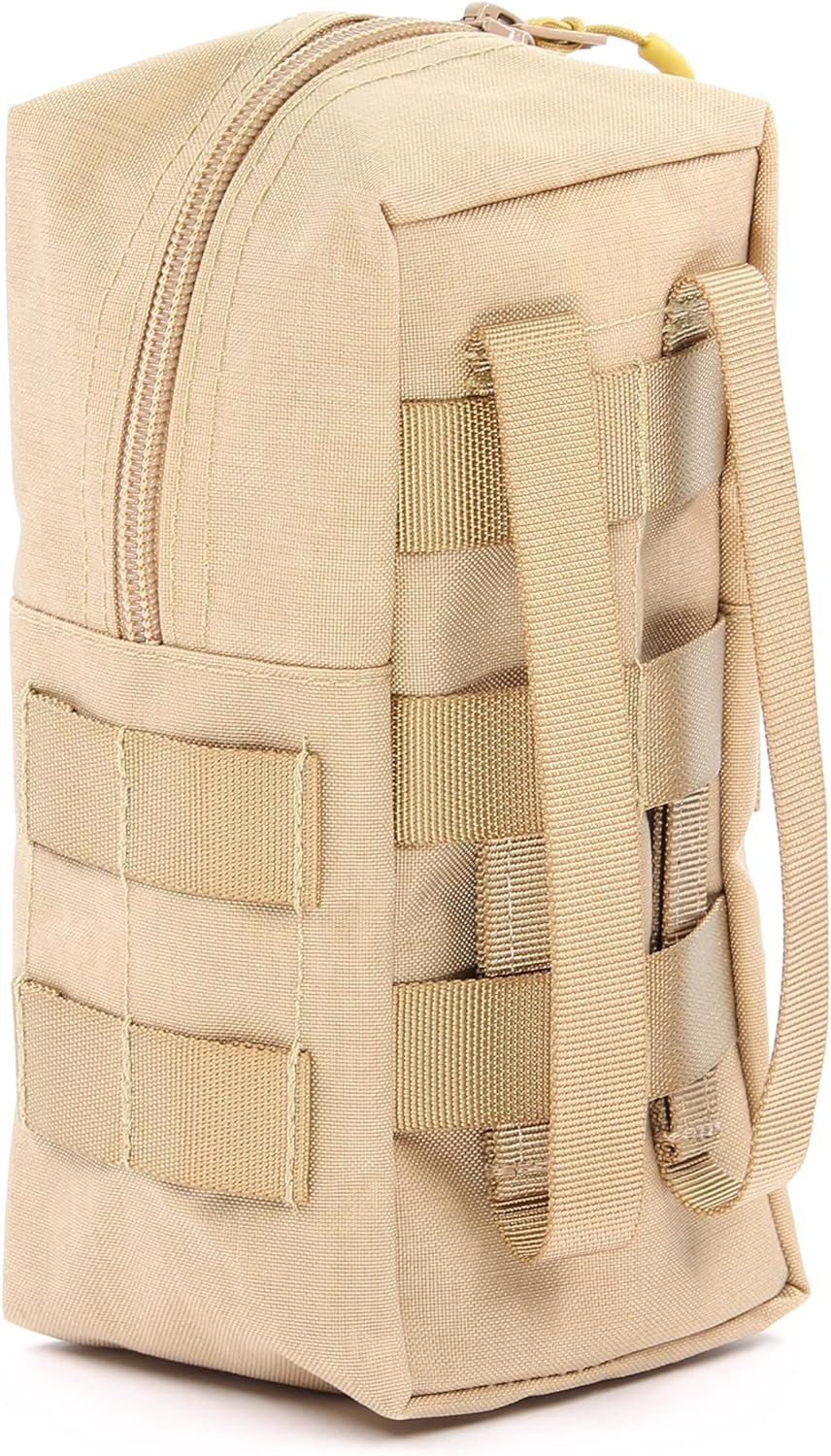 Zentauron Reissverschlusstasche Small mit MOLLE-System I BW-Tasche, Rucksack Zusatztasche aus Cordur