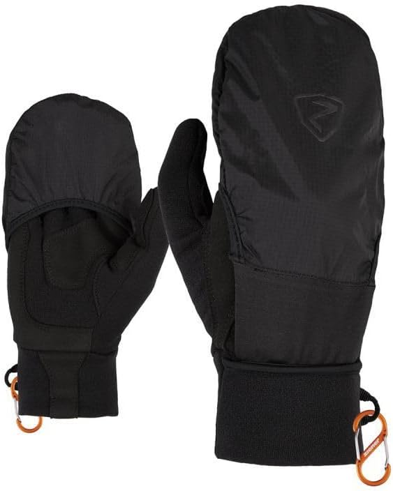 Ziener Herren Gazal Ski-Tour/Outdoor/Bergsport Handschuhe | Winddicht, atmungsaktiv Polartec, 7.5