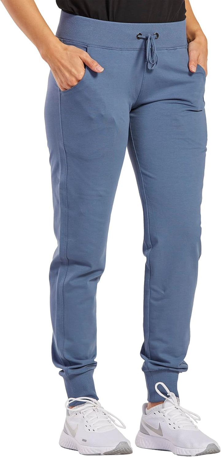 Erima Damen Casual Basic Sweathose mit Bündchen 34 Bering Sea, 34 Bering Sea