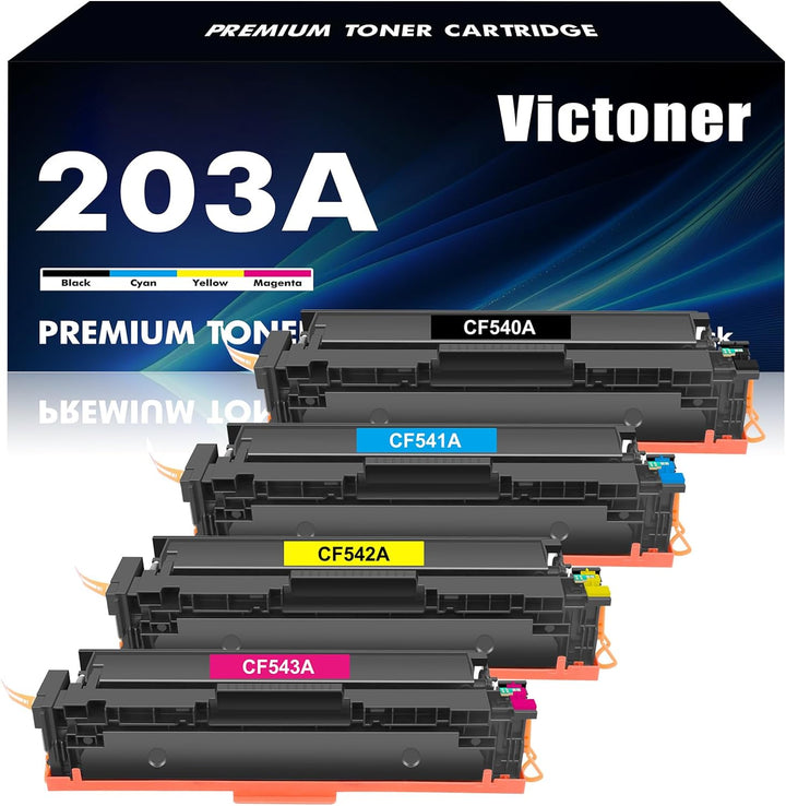 203A 203X MFP M281fdw Toner: für HP 203A 203X Color Laserjet Pro MFP M281fdw M281fdn M254dw M281cdw