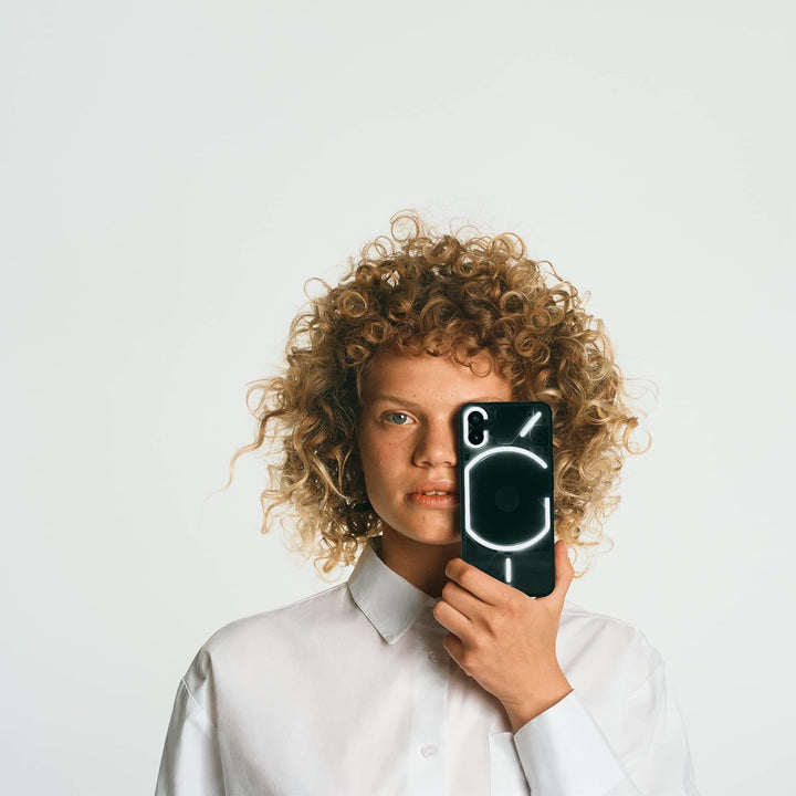 Nothing Telefon (1) - 8 GB RAM + 256 GB, Glyph-Schnittstelle, 50-MP-Doppelkamera, Nothing Betriebssy