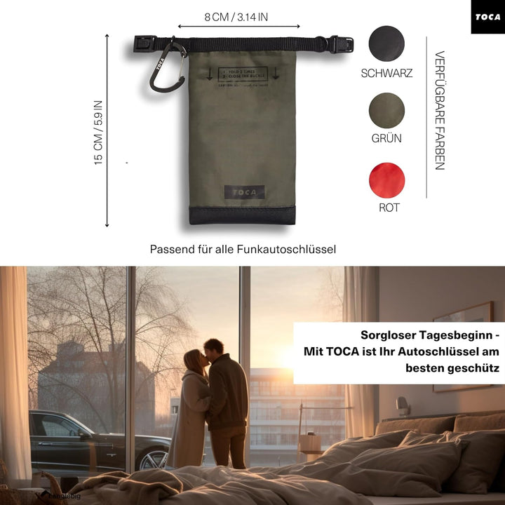 TOCA No Signal Sleeve - RFID-Blocker & Anti-Tracking Faraday-Tasche, Datenschutz Handy-Hülle, Laptop