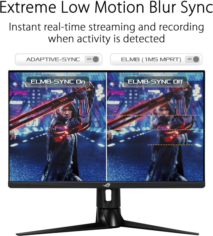 ASUS ROG Strix XG27AQ - 27 Zoll WQHD Gaming Monitor - 170 Hz, 1ms GtG, G-Sync kompatibel, DisplayHDR