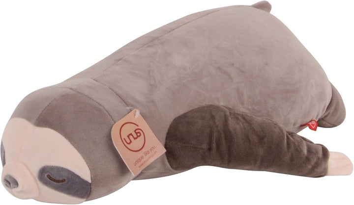 UNUS Seitenschläferkissen Stillkissen Lagerungskissen Faultier Kissen aus Baumwolle, für Kinder Deko