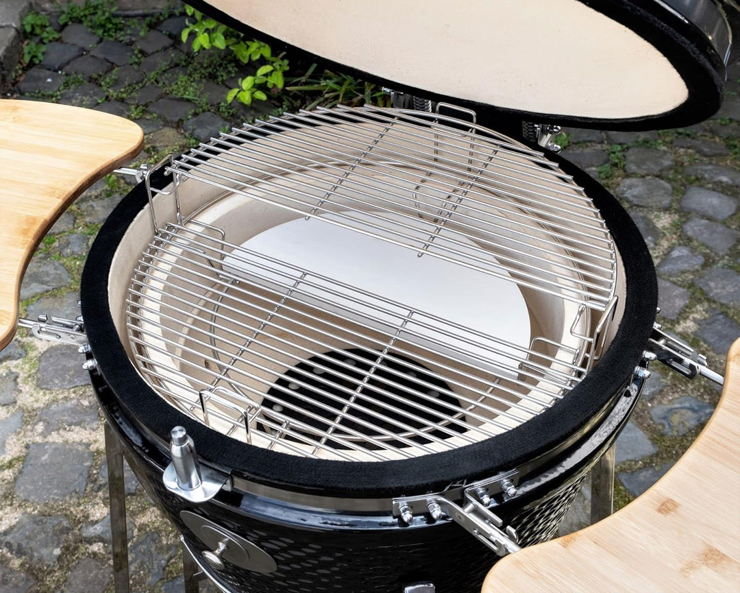 FLAME ROCK Grillrost System für Kamado 24 Flexibles Rost für Keramikgrills