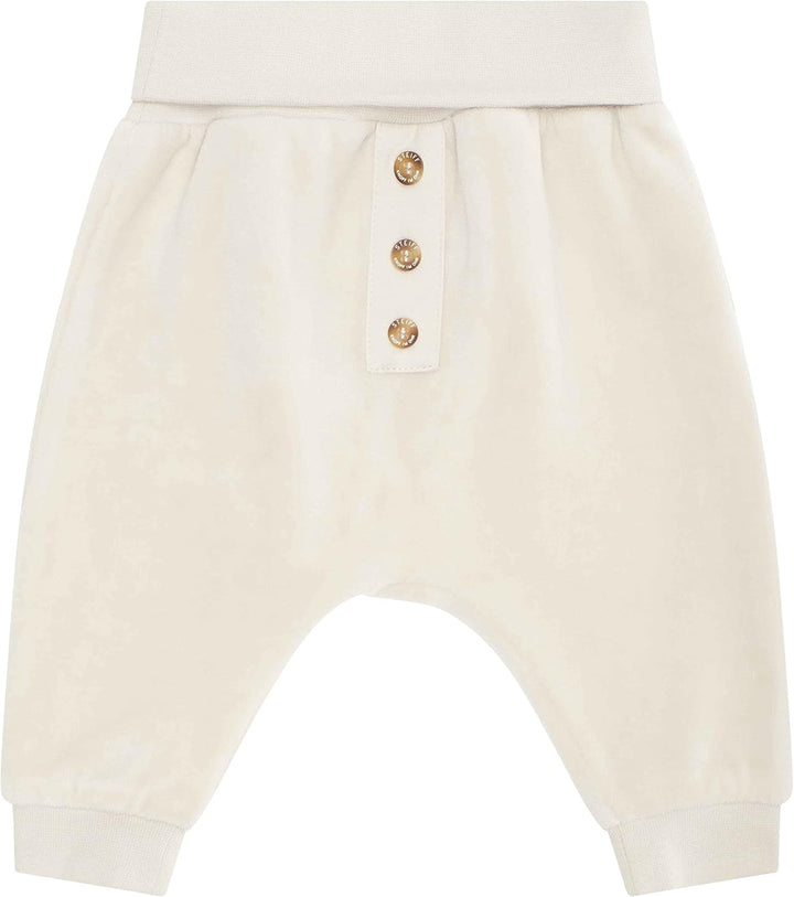Steiff Unisex Baby Basic Jogginghose mit Beinbündchen Lässige Hose 62 Wind Chime, 62 Wind Chime