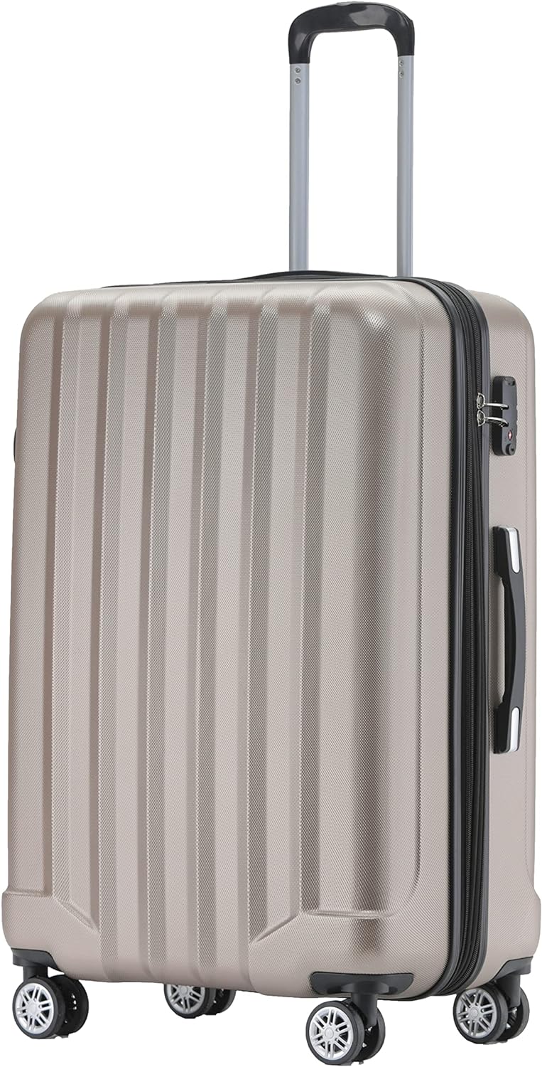 BEIBYE TSA-Schloss 2080 Hangepäck Zwillingsrollen neu Reisekoffer Koffer Trolley Hartschale Set-XL-L