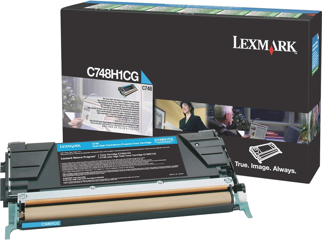 LEXMARK PB Toner C748 10000 Seiten, cyan blau, blau