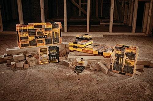 Dewalt HSS-G Metallbohrer und Bit-Set DT70757 (55-teilig, Bohrer mit rechtsschneidender Spiralnut Ty