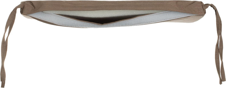 Brandsseller Sitzkissen Stuhlkissen Sitzauflage Stuhlauflage - Uni Farben mit 4 Kordelbändern für si