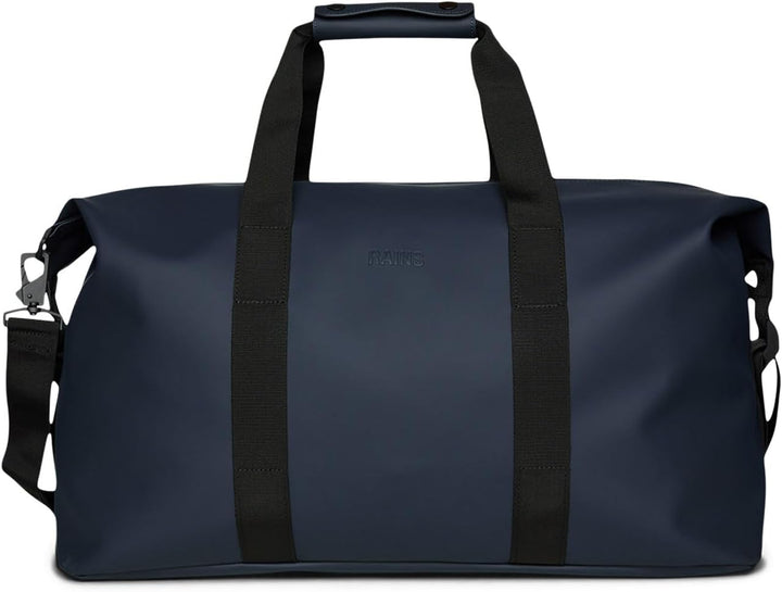 RAINS Hilo Weekend Bag - wasserdichte Reisetasche Blau, Blau