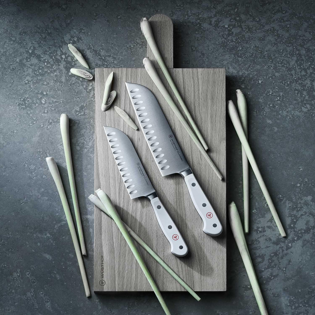 WÜSTHOF Classic Santoku 14 cm, weiss Weiss 14 cm, Weiss 14 cm