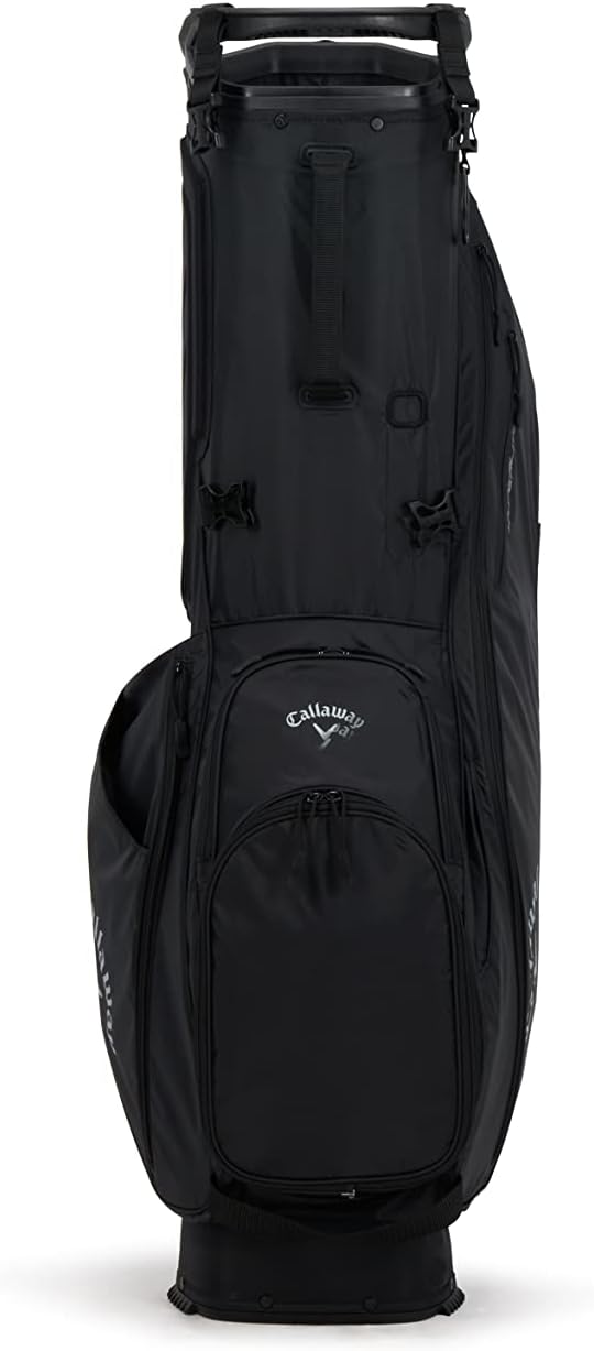 Callaway Golf Hyperlite Zero Standtasche Doppelriemen Schwarz 2023, Doppelriemen Schwarz 2023